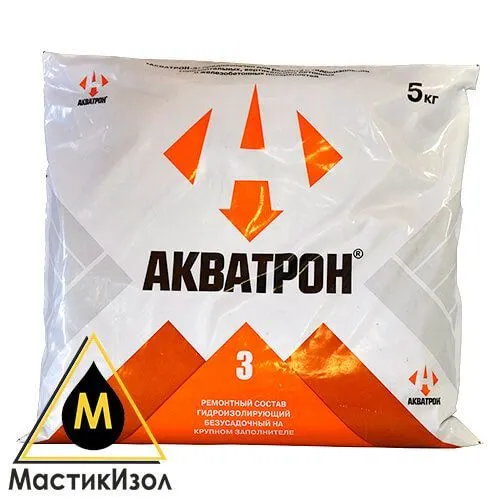 Гидроизолирующие сухие смеси «АКВАТРОН-3»